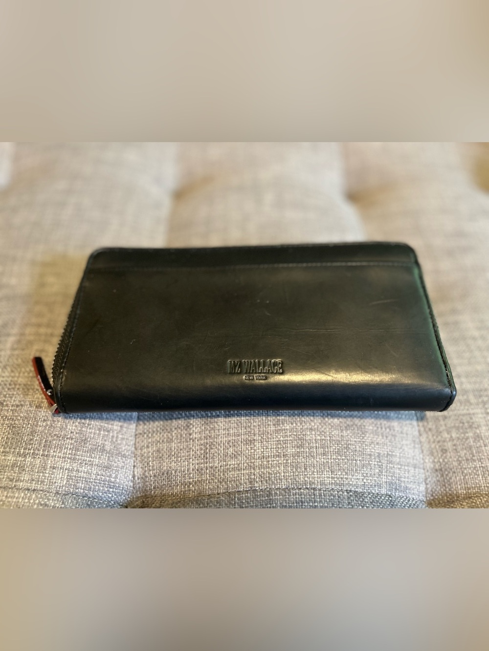 MZ wallace black leather wallet